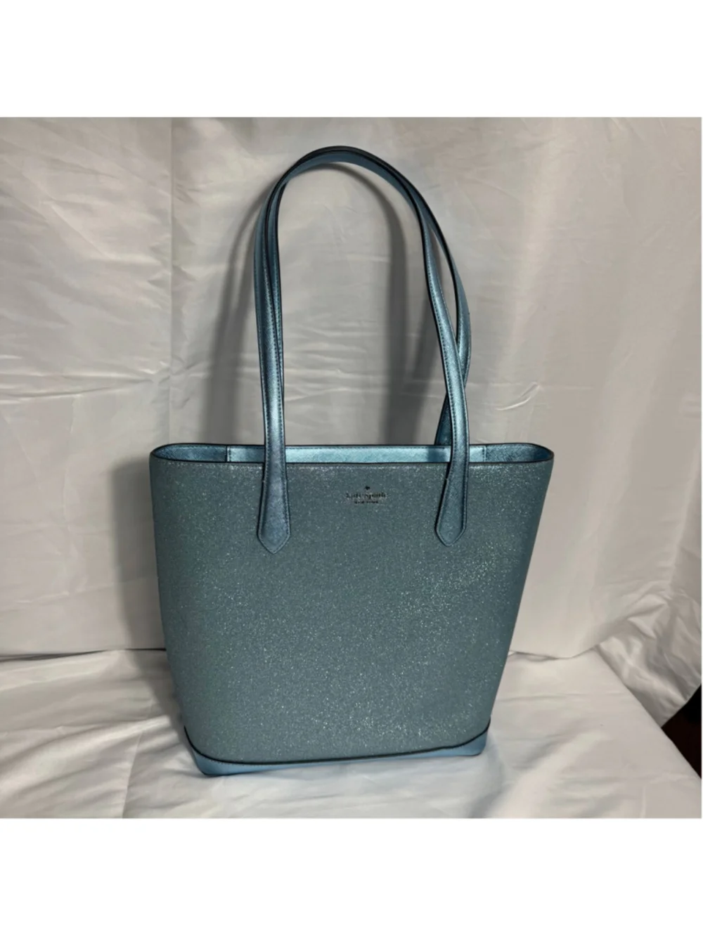 Women's Kate Spade Glitter Tote Bag One Size Blue